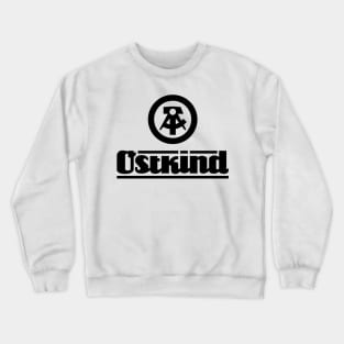 Ostkind with DDR logo (black) Crewneck Sweatshirt